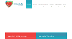 Desktop Screenshot of bridge2life.de